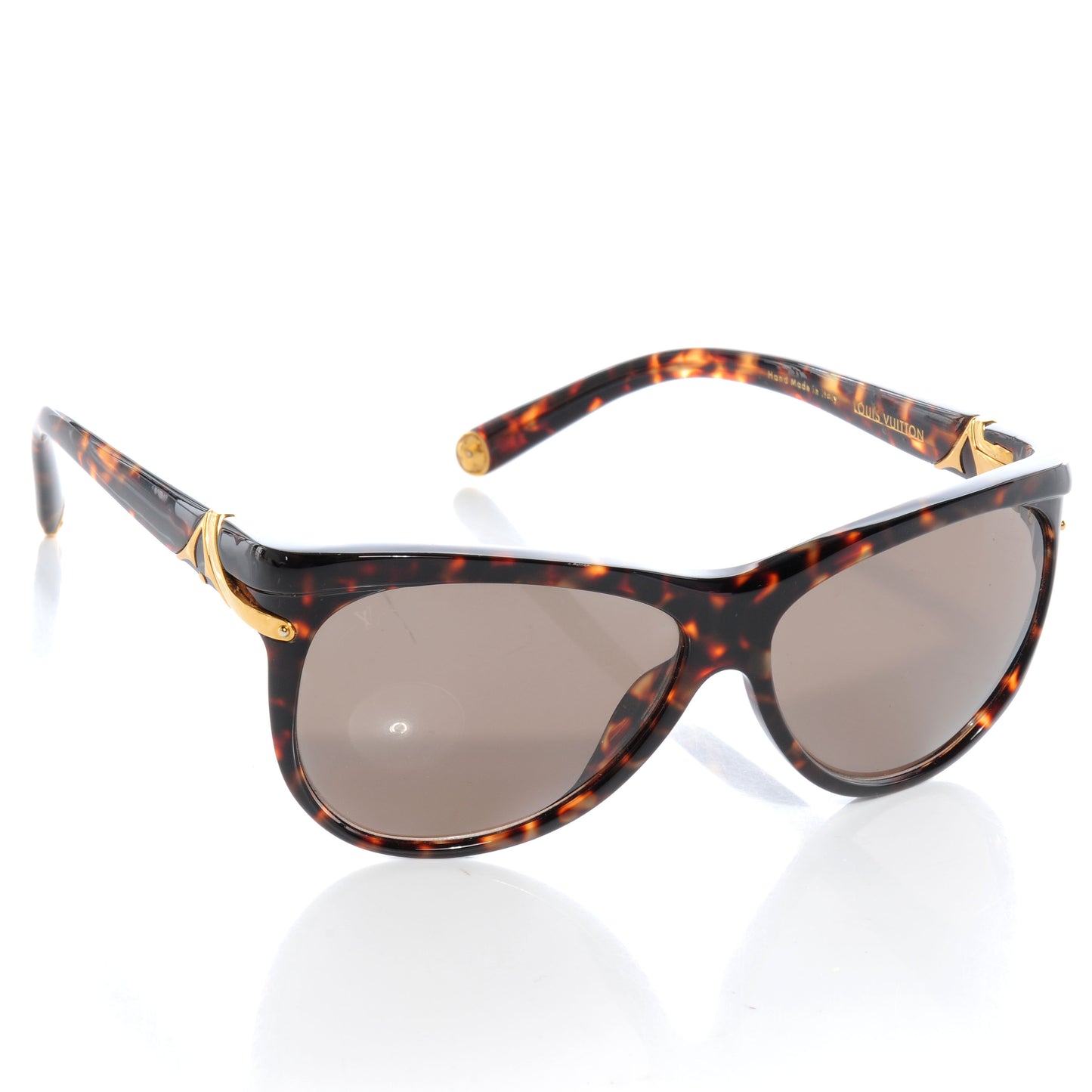 Acetate Dahlia Carre Sunglasses Dark Tortoise