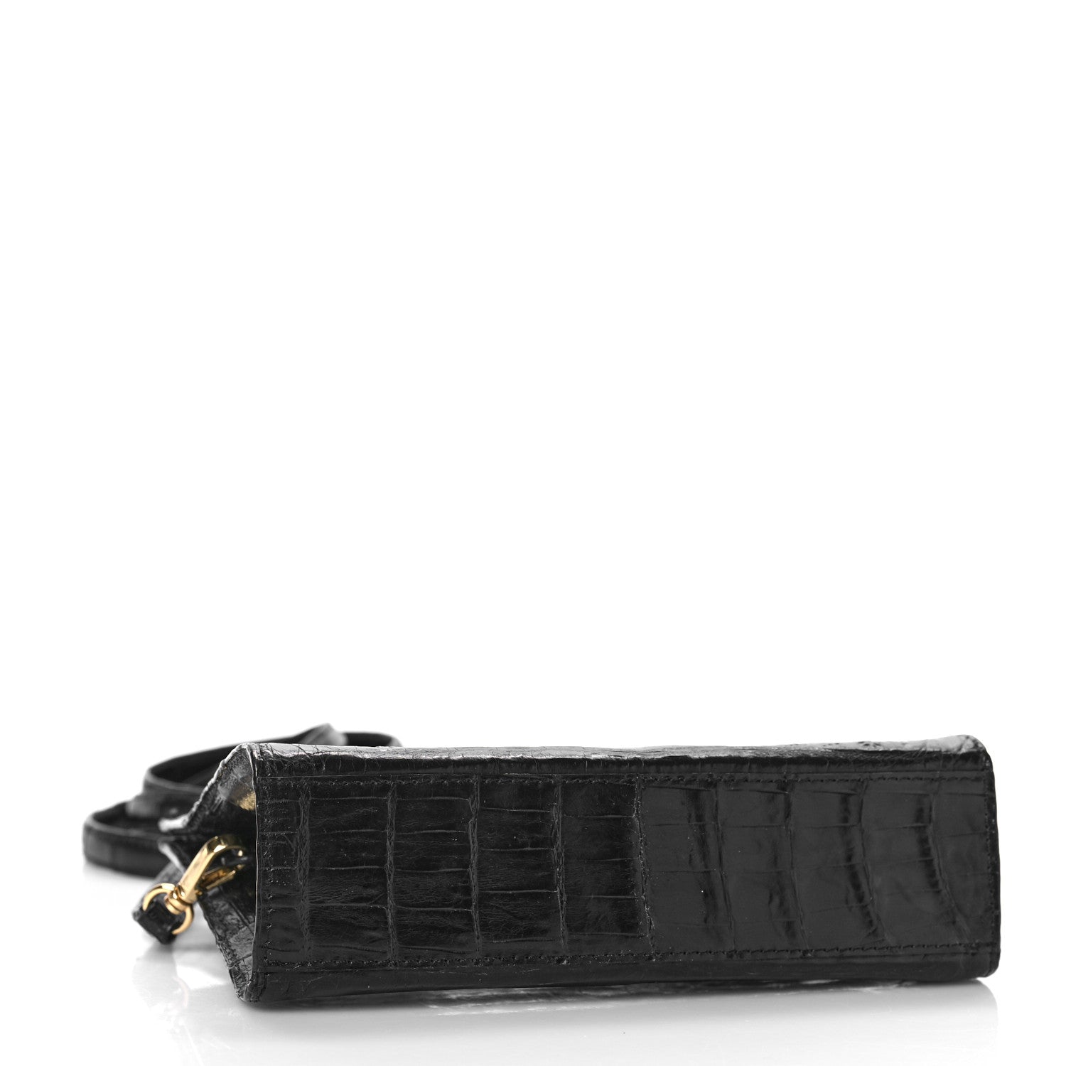 Nancy Gonzalez Crocodile Crossbody Bag Black 4 of 9