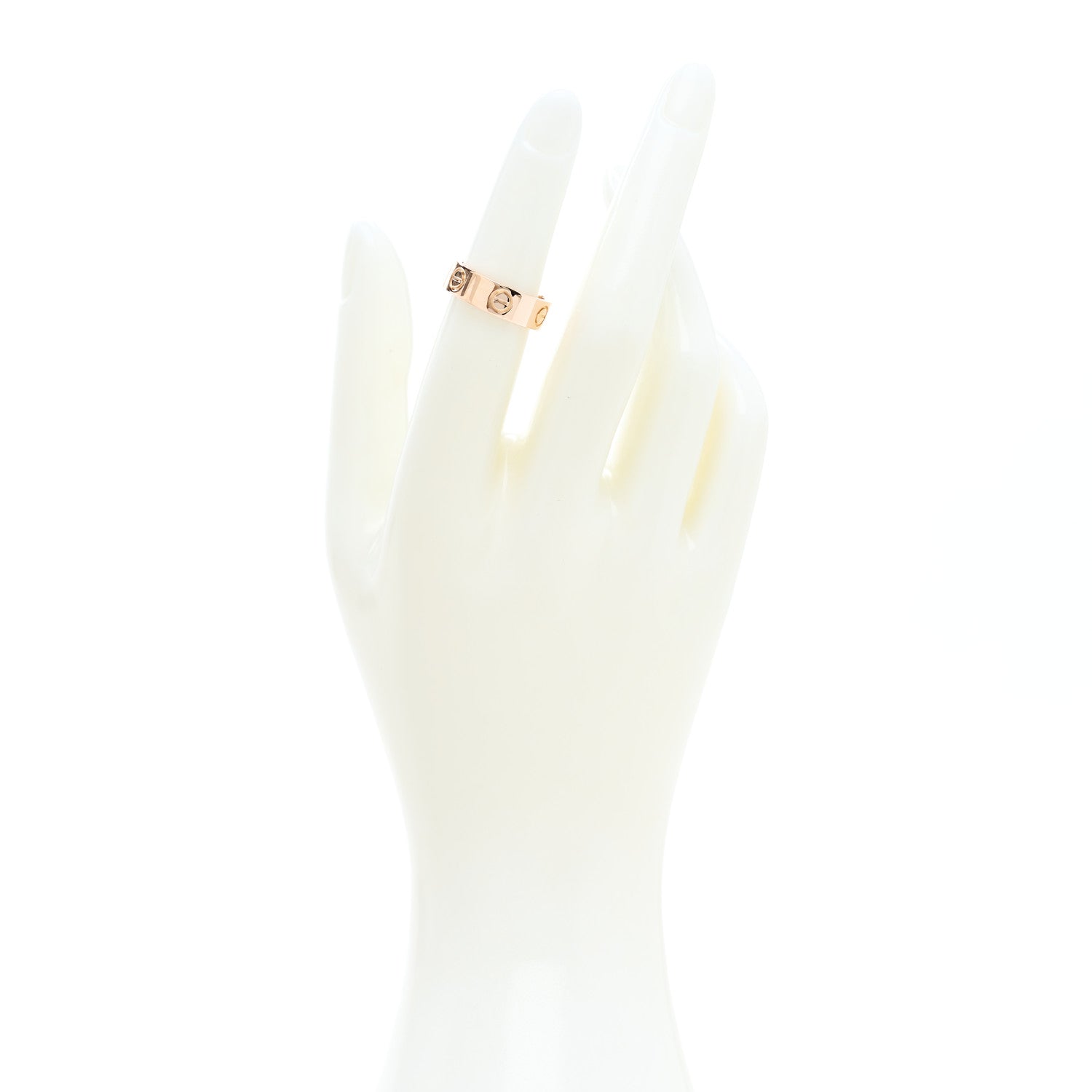 Cartier 18K Pink Gold 5.5mm LOVE Ring 49 5 2 of 4