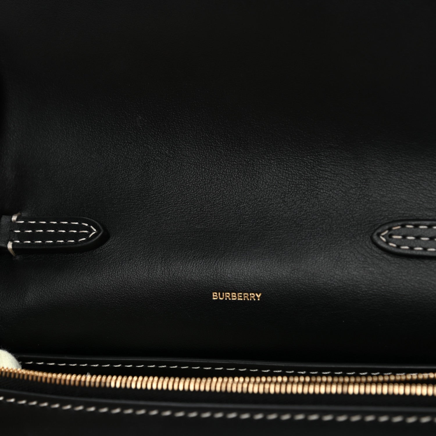 Burberry Smooth Calfskin Hackberry Crossbody Bag Black 15 of 18