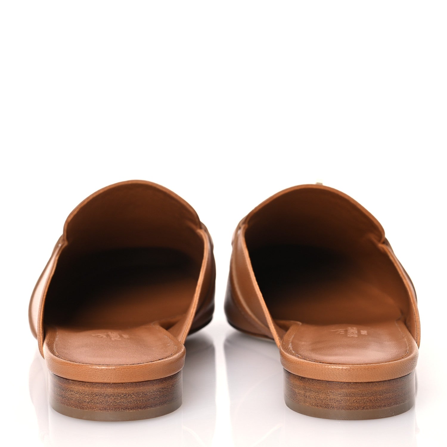 Hermes Goatskin Oz Mules 41 Naturel 5 of 12