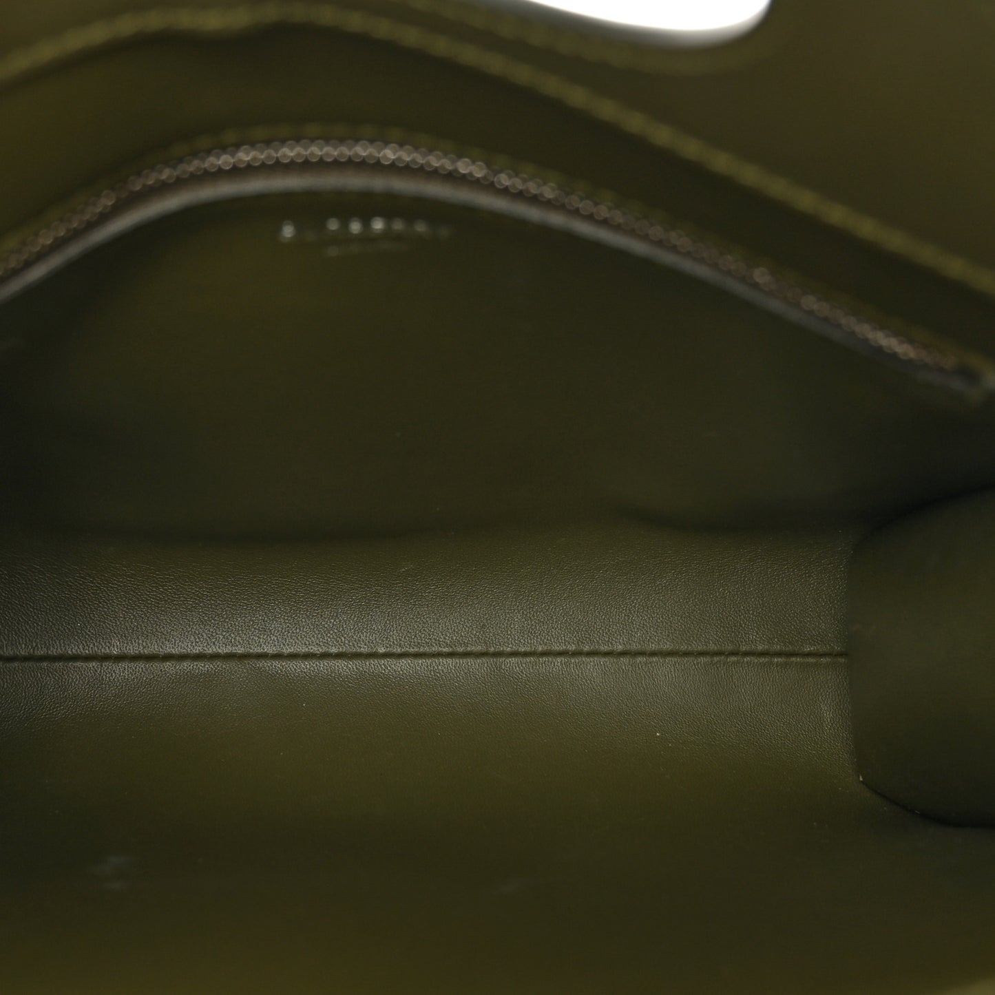 Calfskin Camouflage Mini Pocket Bag Green