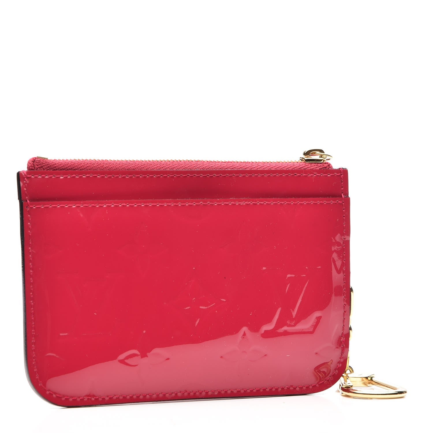 Louis Vuitton Vernis Key Pouch Rose Indien 3 of 7