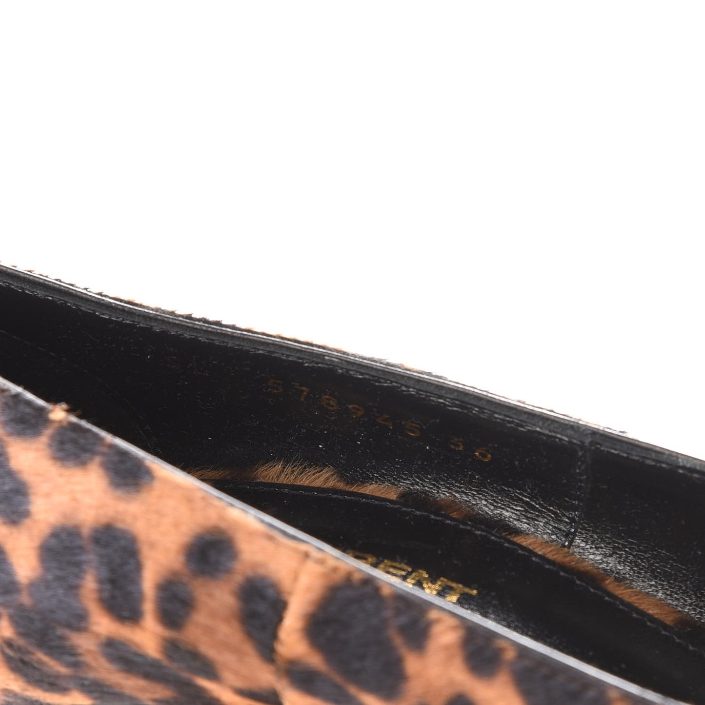 Calf Hair Leopard Print Opyum 110 Pumps 36 Brown