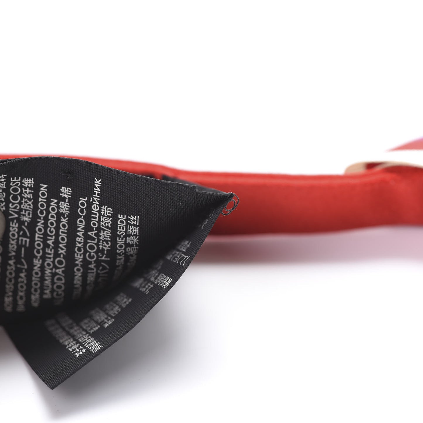 Grosgrain Web Crystal Neck Bow White Blue Red