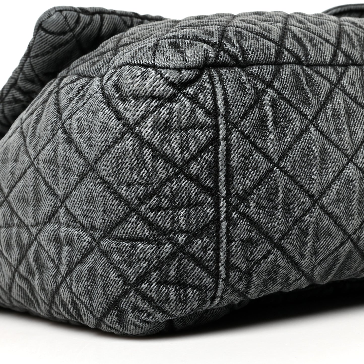 Denim Quilted Denimpression XXL Flap Grey Black