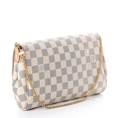Louis Vuitton Damier Azur Favorite MM 2 of 8