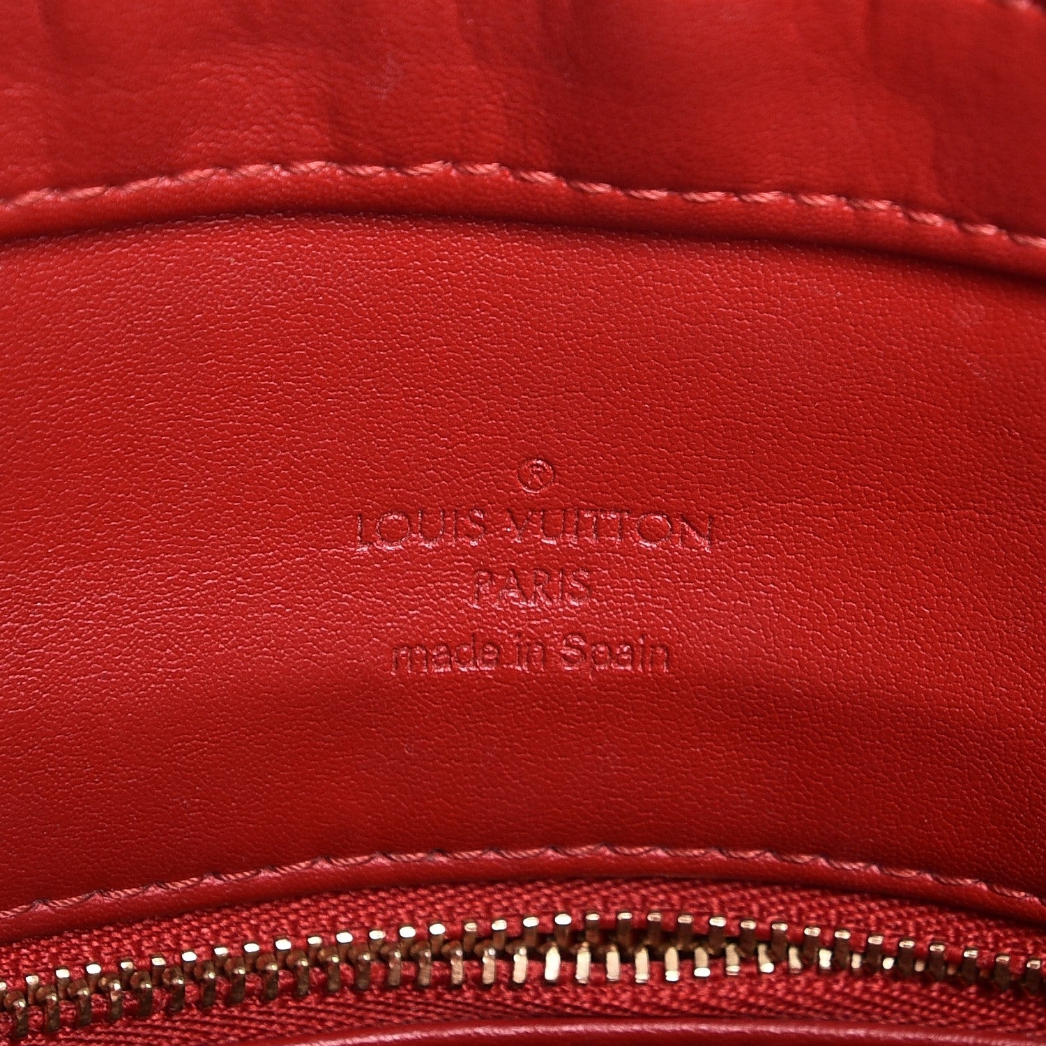 Louis Vuitton Vernis Houston Rouge 6 of 16