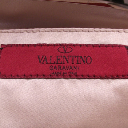 Valentino Garavani Satin Jeweled Crystal Flower Clutch 7 of 7