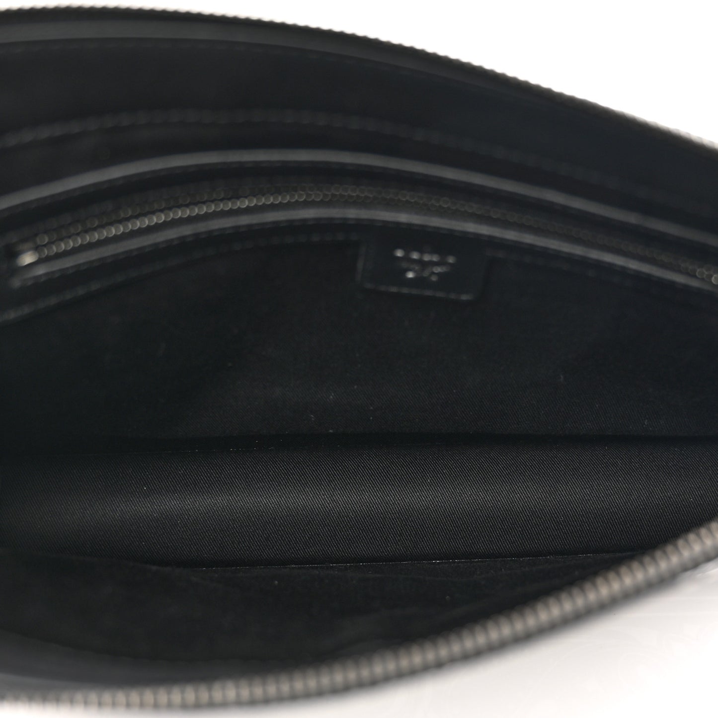 Visetos Bandana Wristlet Zip Pouch Black White