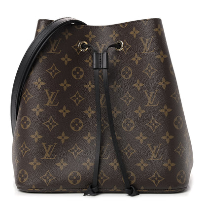 Louis Vuitton Monogram Neonoe MM Black 1 of 8