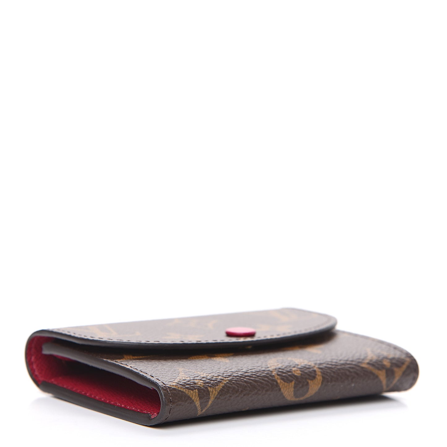 Monogram Rosalie Coin Purse Fuchsia