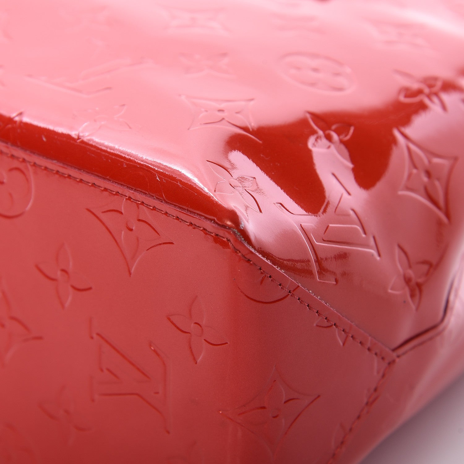 Louis Vuitton Vernis Reade PM Rouge 9 of 17