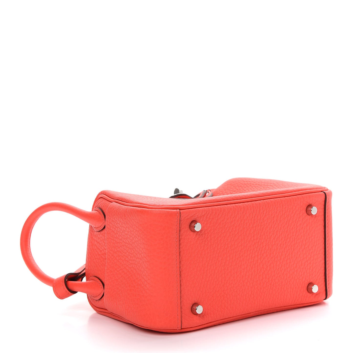 Taurillon Clemence Mini Lindy 20 Rose Texas
