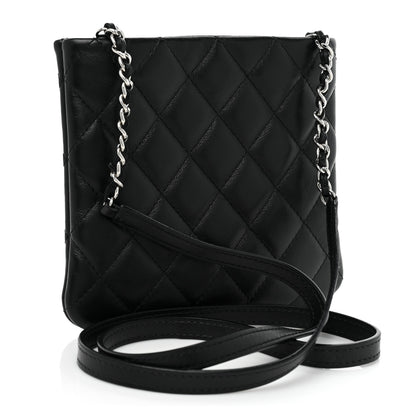 Chanel Lambskin Quilted Crossbody Black 2 of 9