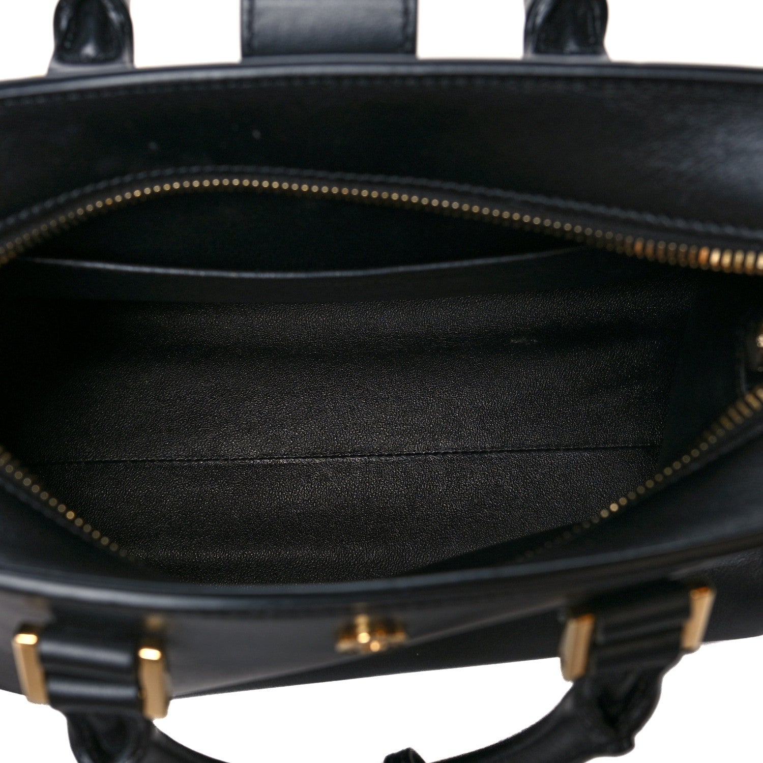 Saint Laurent Calfskin Monogram Baby Cabas Black 4 of 8