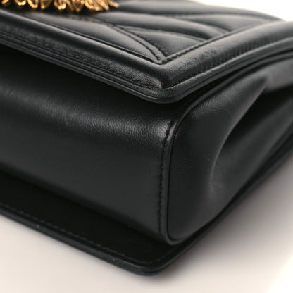 Dolce & Gabbana Calfskin Medium Devotion Crossbody Bag Black 9 of 9