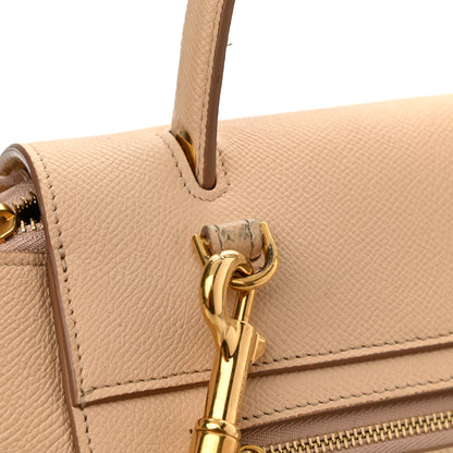 Celine Grained Calfskin Micro Belt Bag Nude 14 of 17