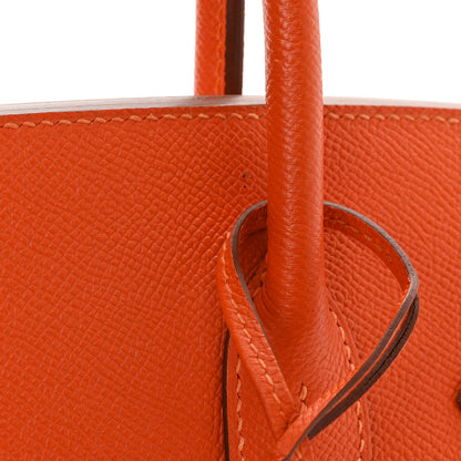 Hermes Epsom Birkin 30 Orange 11 of 11