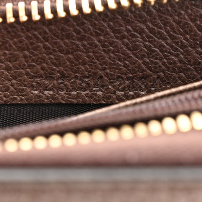 Gucci GG Supreme Monogram Web Ophidia Zip Around Wallet Brown 7 of 7