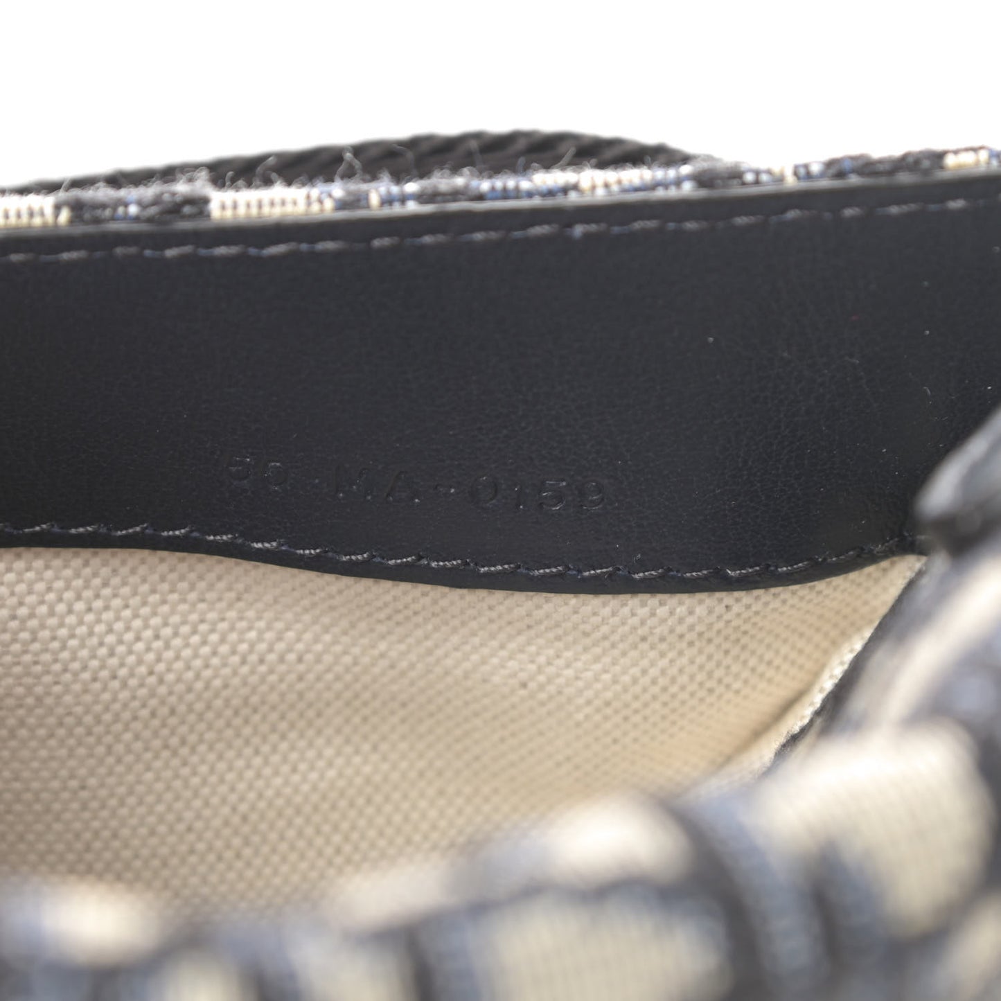 Oblique Saddle Belt Bag Blue