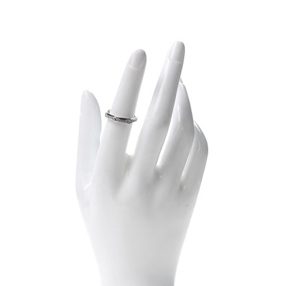 Bulgari Platinum Diamond Infinito Band Ring 52 6 2 of 5
