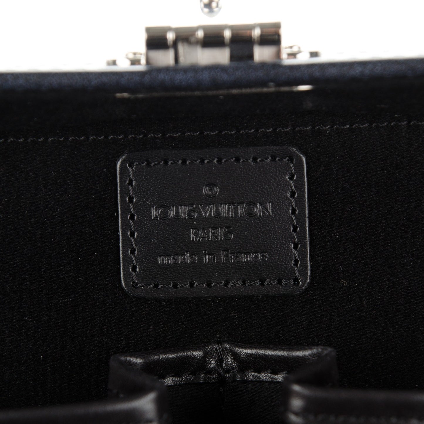 Monogram Glace Valisette PM Black