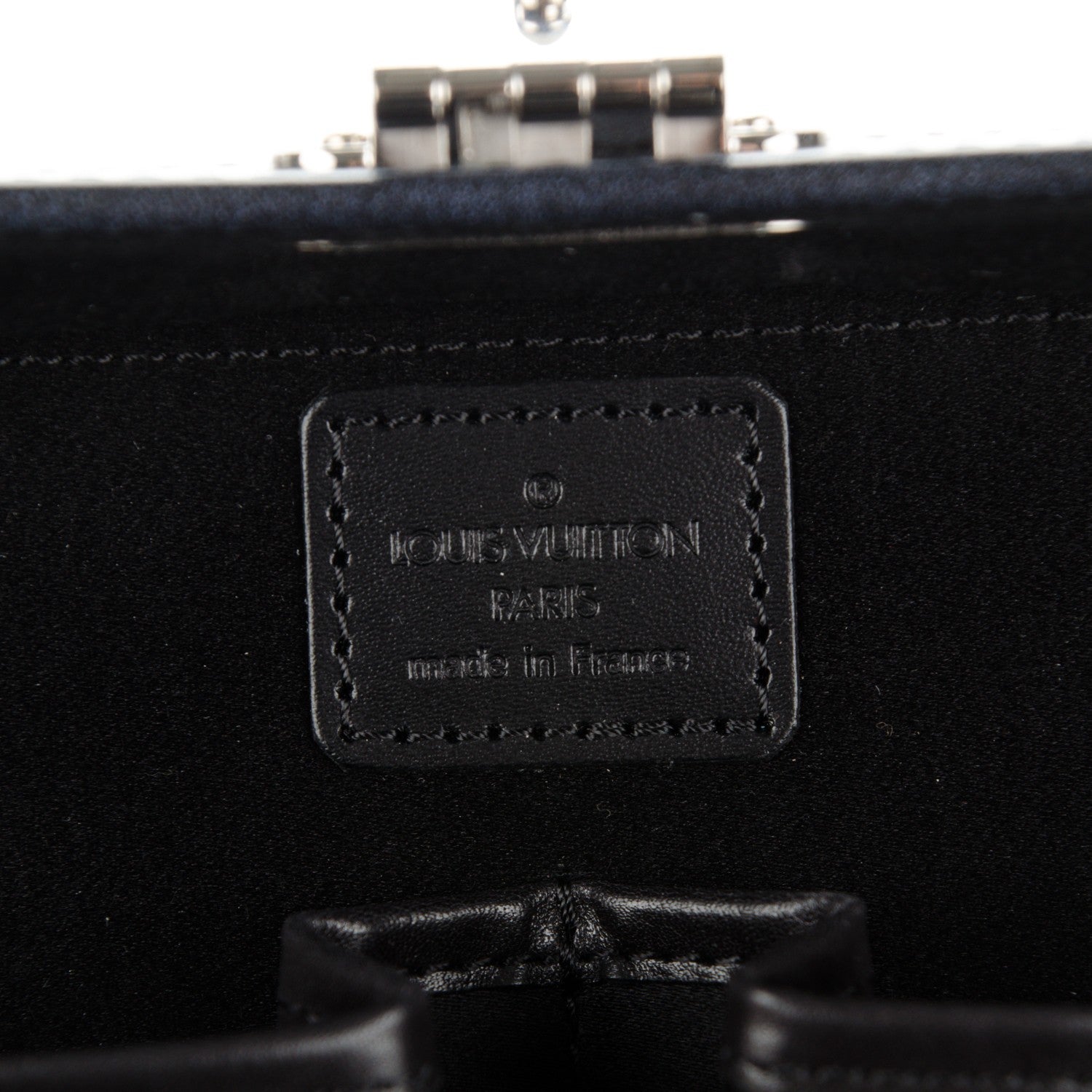 Louis Vuitton Monogram Glace Valisette PM Black 7 of 8