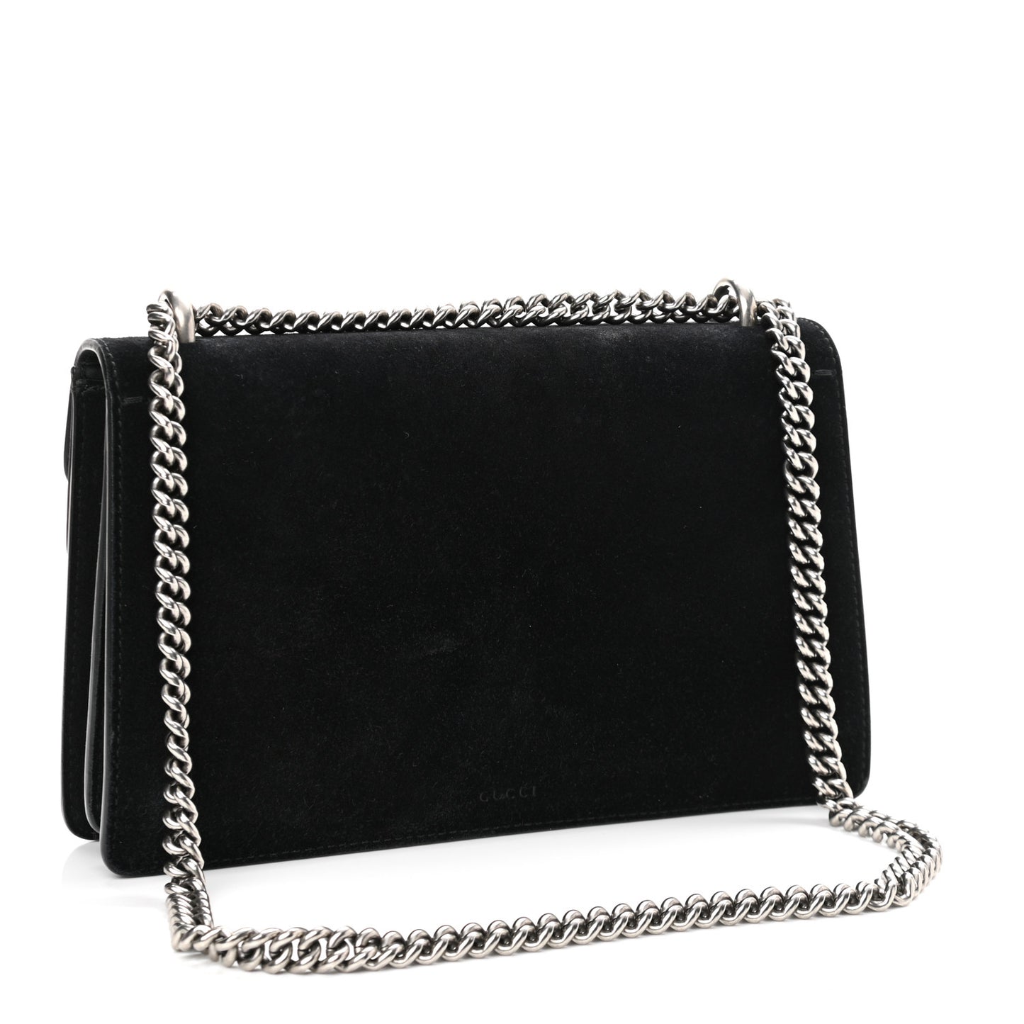 Suede Small Dionysus Shoulder Bag Black