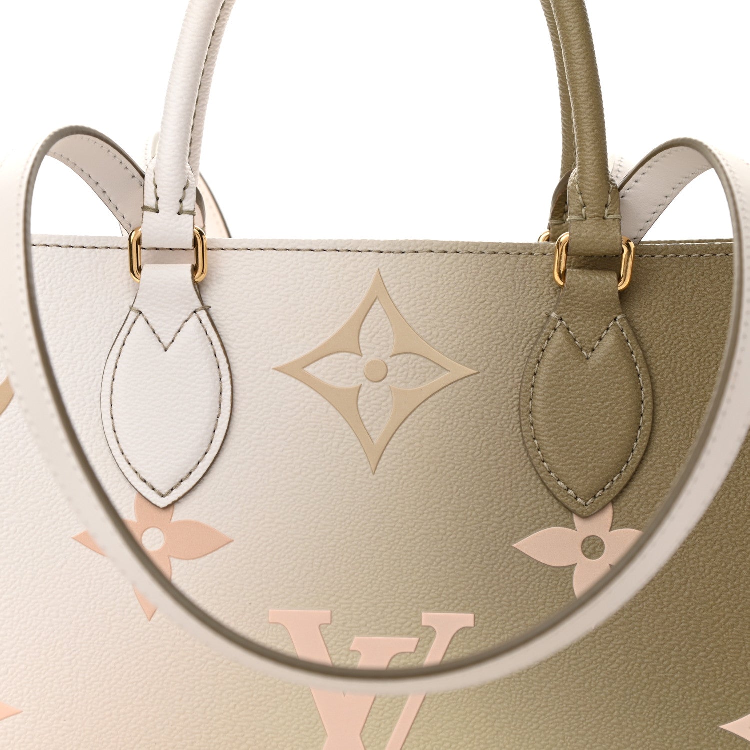 Louis Vuitton Monogram Giant Spring In The City OnTheGo MM Sunset Kaki 7 of 10
