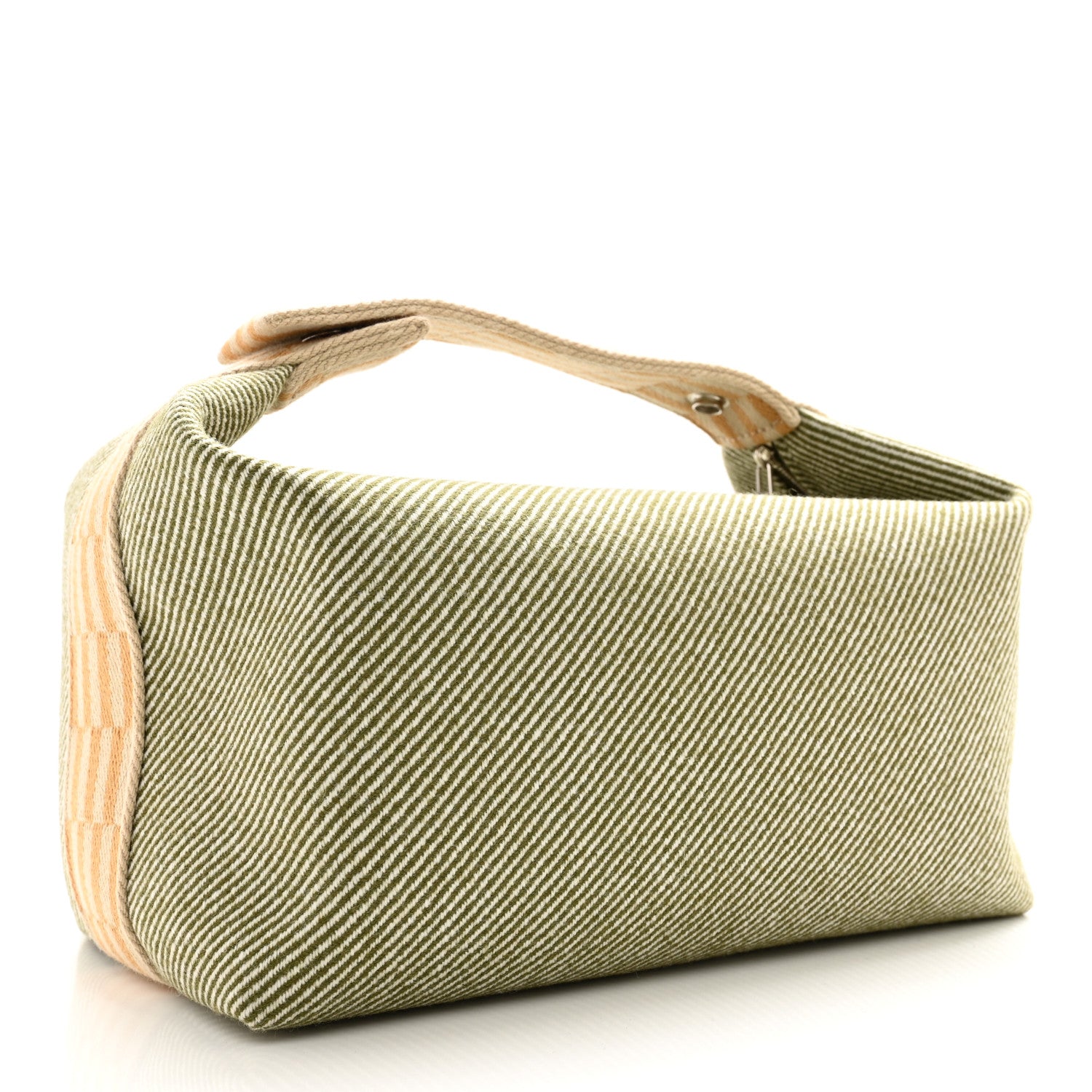 Hermes Wool Large Bride-A-Brac H Natte Pouch Vert Foret 3 of 7