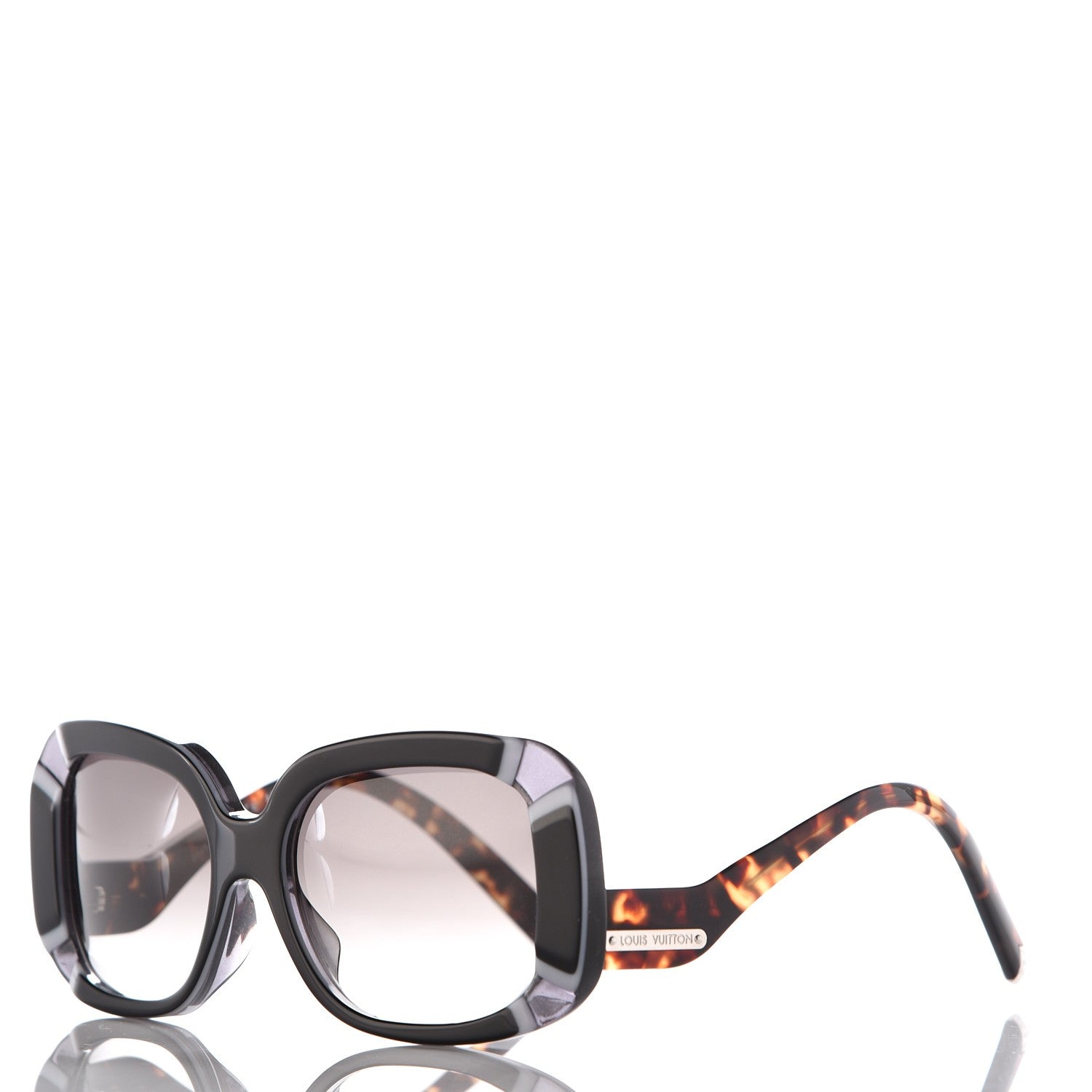 Louis Vuitton Anemone Sunglasses Z0482E Black 1 of 7
