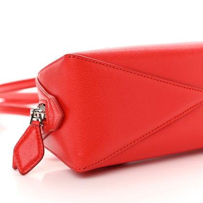 Alaia Shiny Goatskin Small Le Teckel Bag Rouge Vif 9 of 12