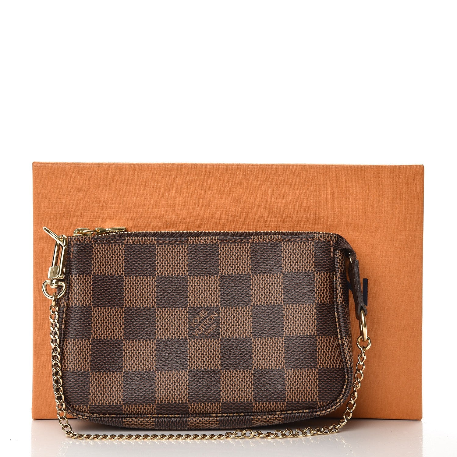 Louis Vuitton Damier Ebene Mini Pochette Accessories 8 of 8