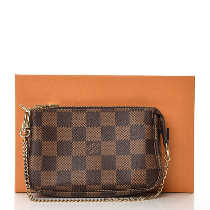Louis Vuitton Damier Ebene Mini Pochette Accessories 8 of 8