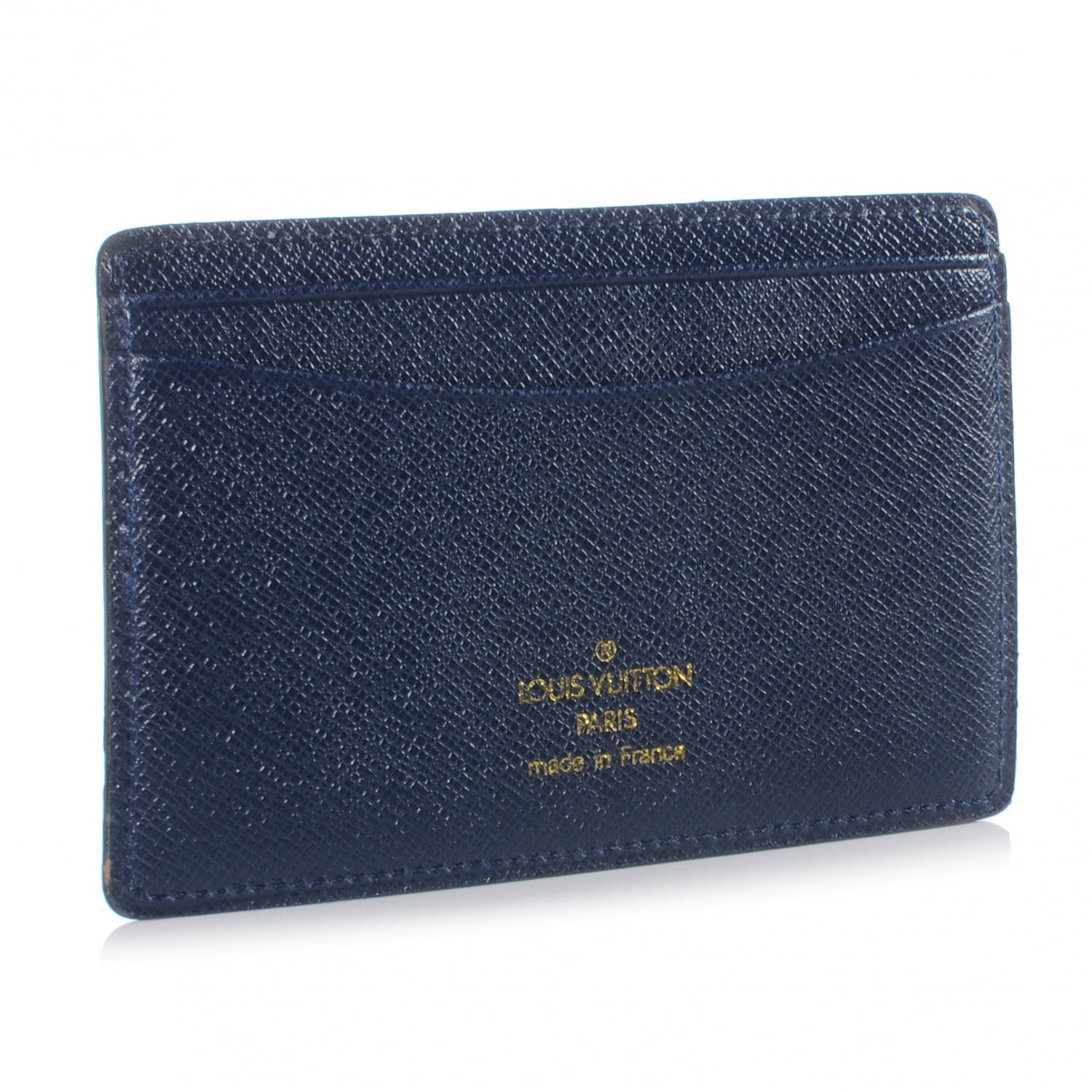 Louis Vuitton Cup Card Holder Blue 3 of 5