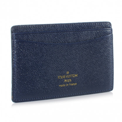 Louis Vuitton Cup Card Holder Blue 3 of 5
