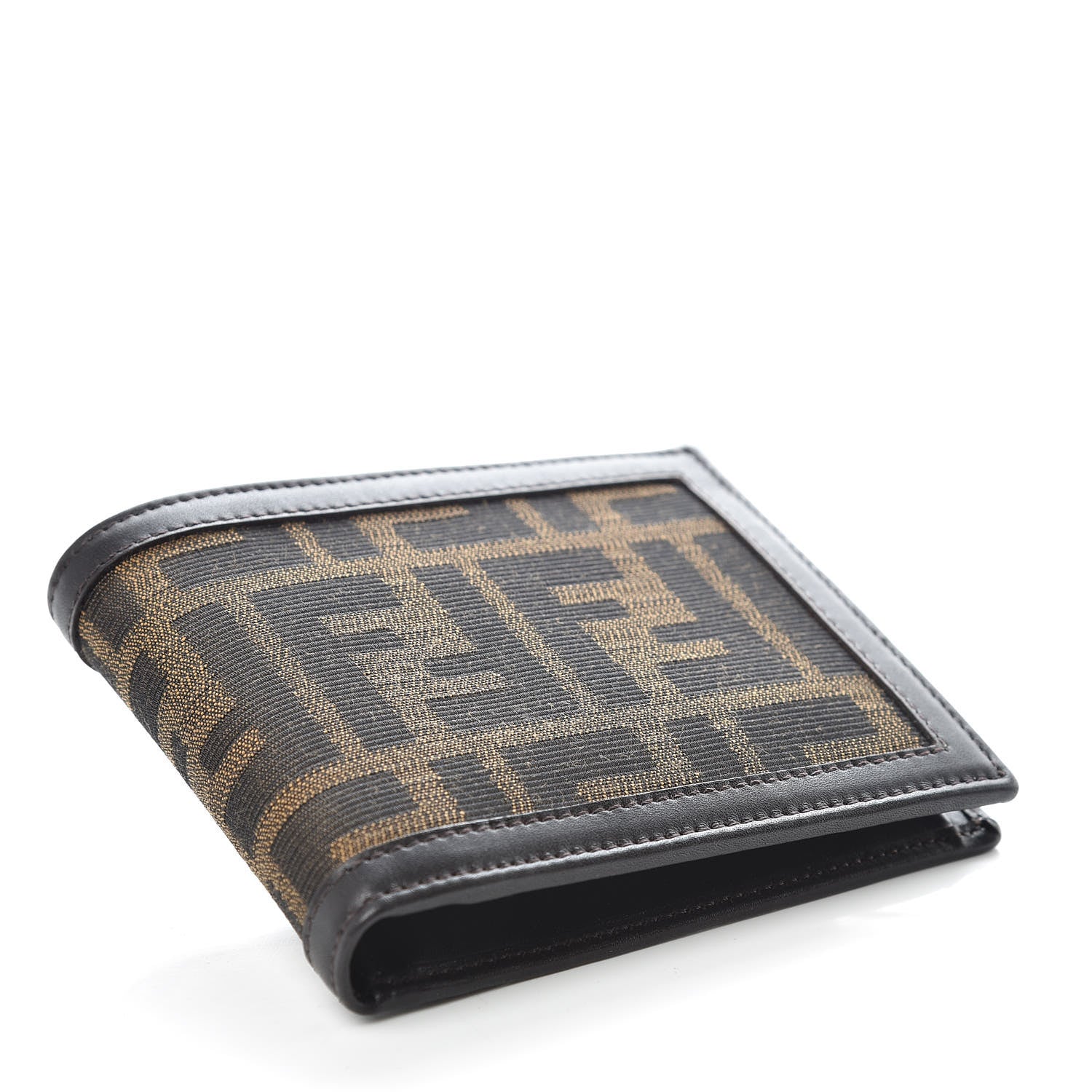 Fendi Zucca Bi-Fold Wallet Tobacco 4 of 11