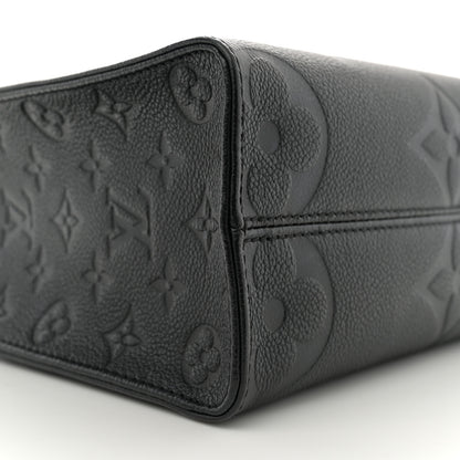 Louis Vuitton Empreinte Monogram Giant Onthego PM Black 8 of 9