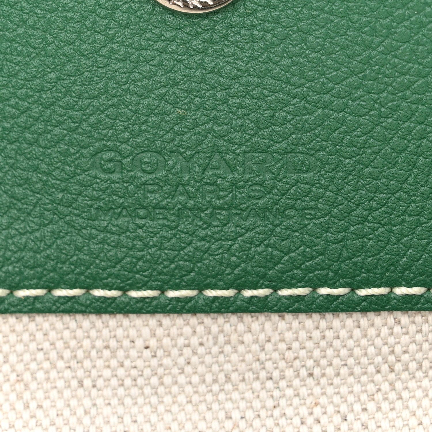 Goyard Goyardine Saint Louis PM Green 7 of 12