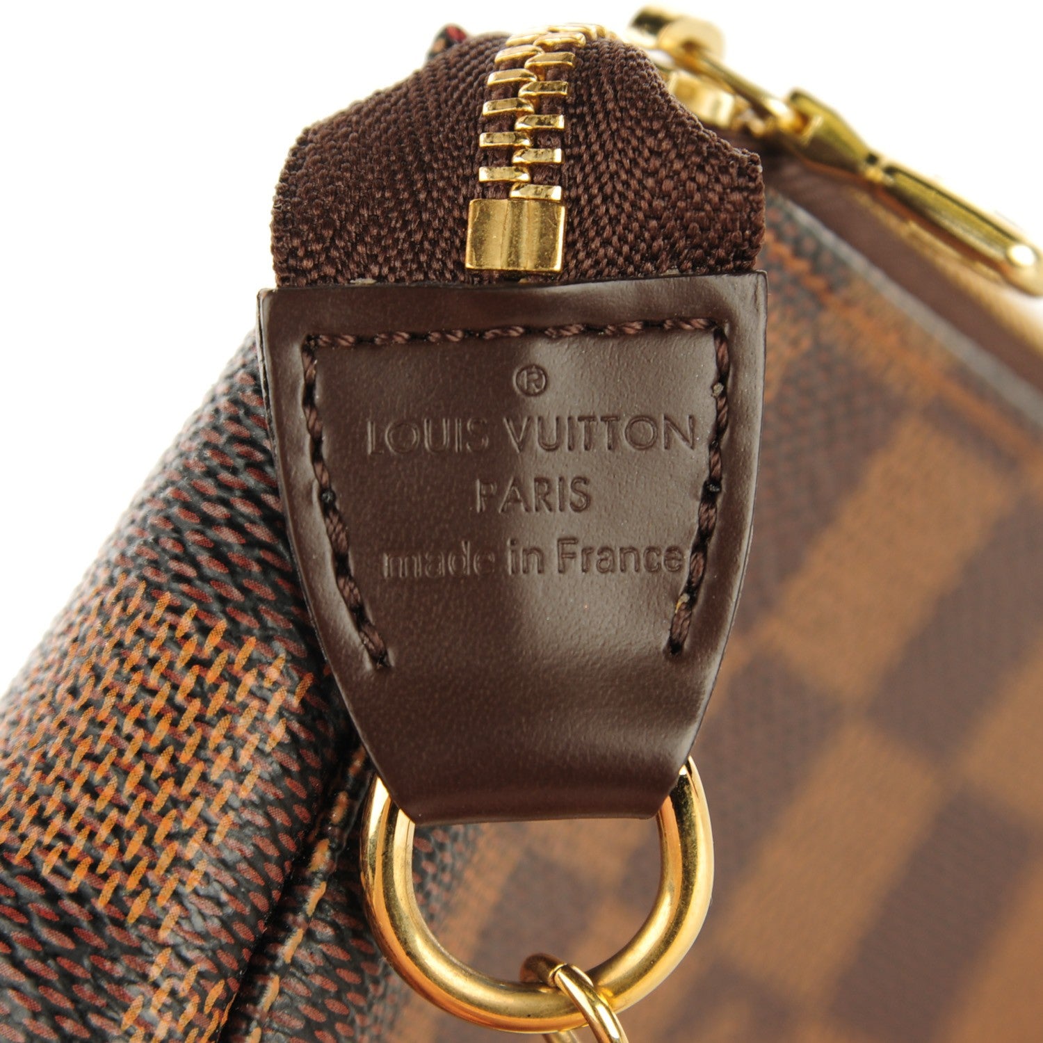 Louis Vuitton Damier Ebene Mini Pochette Accessories 5 of 8