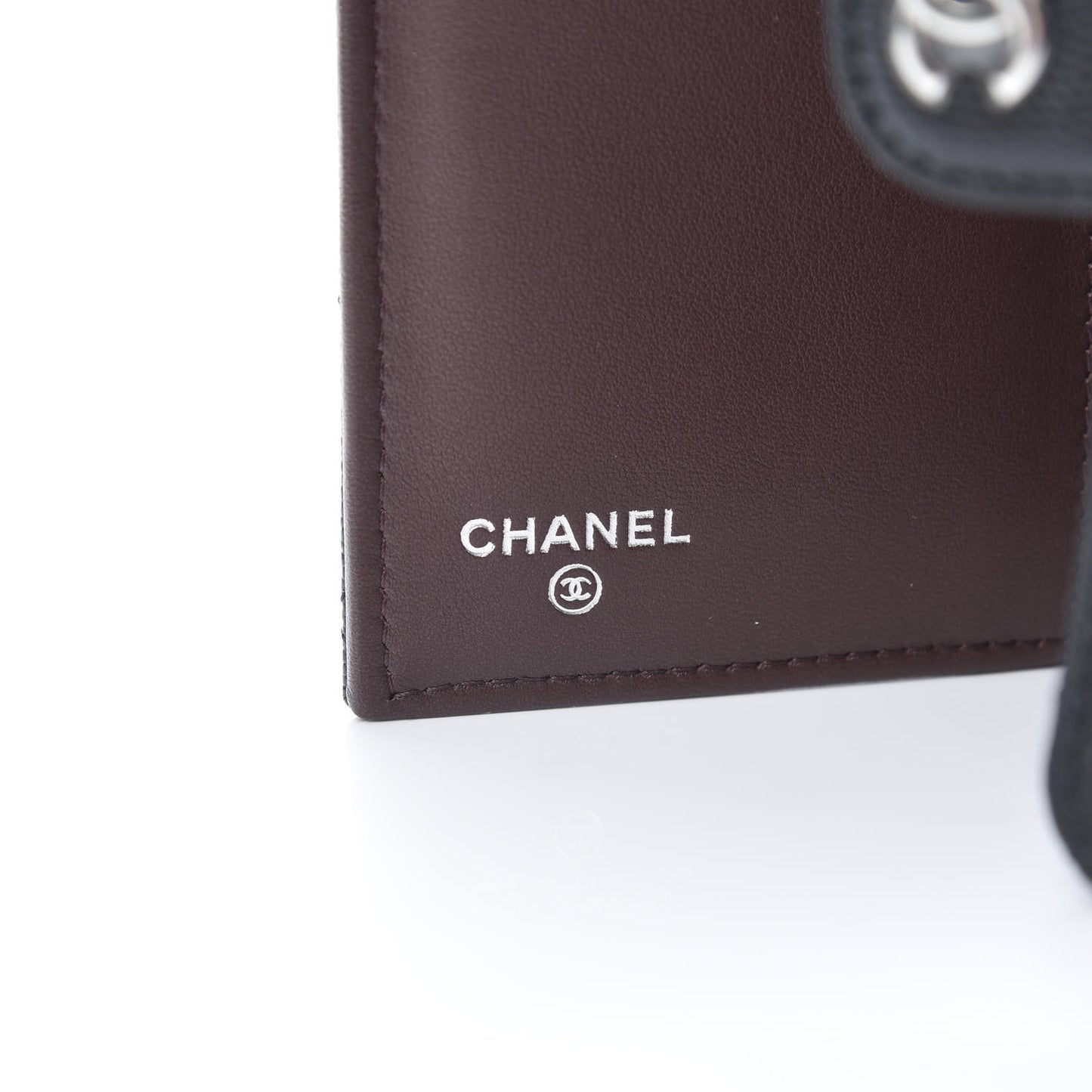 Caviar Quilted Medium Flap Wallet Black