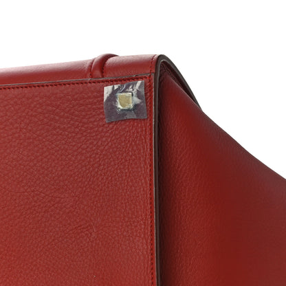 Celine Supple Calfskin Medium Phantom Luggage Red 6 of 9
