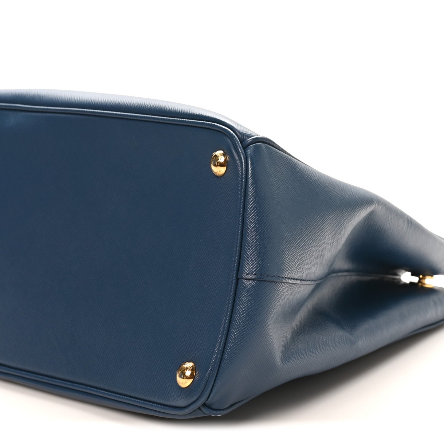 Saffiano Large Galleria Double Zip Tote Bluette