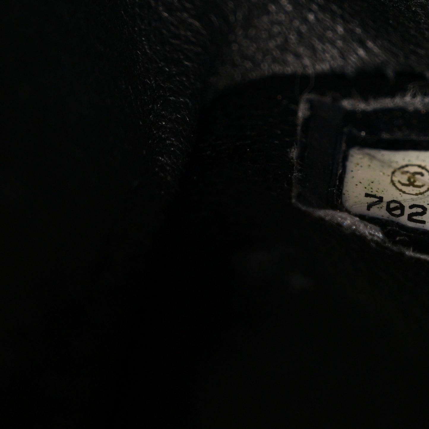 Jersey Patent Quilted 2.55 Reissue East West Flap Black