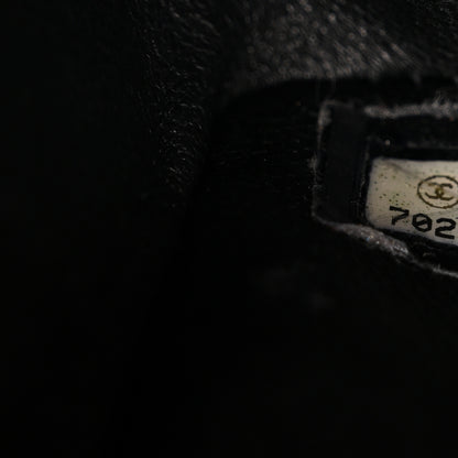 Chanel Jersey Patent Quilted 2.55 Reissue East West Flap Black 8 of 13