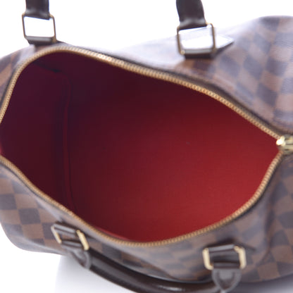 Louis Vuitton Damier Ebene Speedy 30 5 of 11