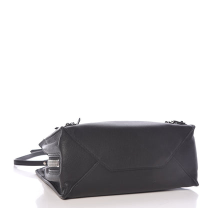 Balenciaga Calfskin Papier Mini A4 Zip Around Tote Black 4 of 11