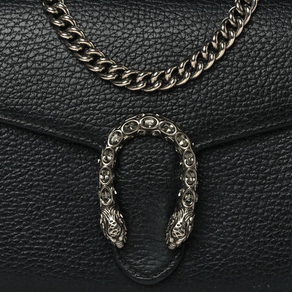 Gucci Calfskin Mini Dionysus Chain Wallet Black 7 of 11