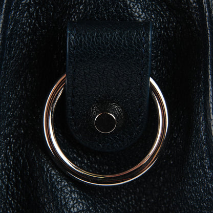 Balenciaga Chevre Silver Metallic Edge Hardware City Bleu Paon 5 of 14